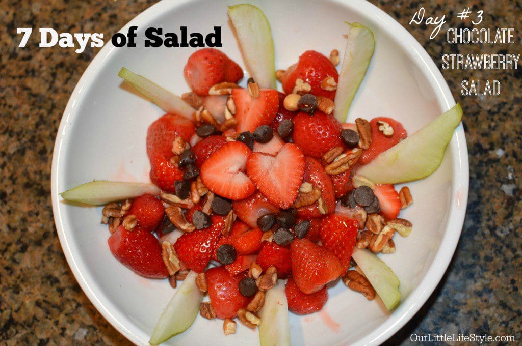 7 Days of Salad via www.OurLittleLifeStyle.com