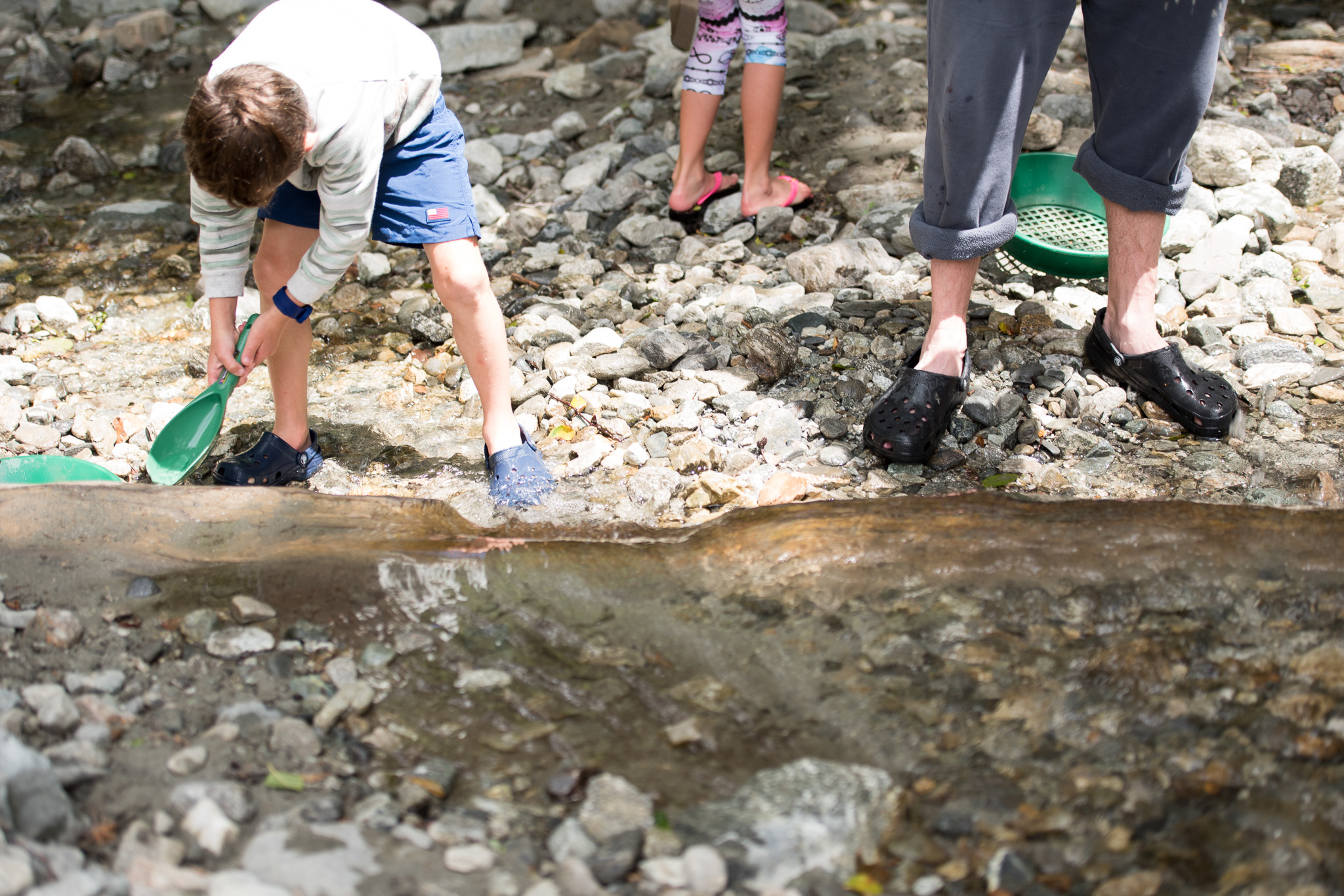Family Panning for Gold