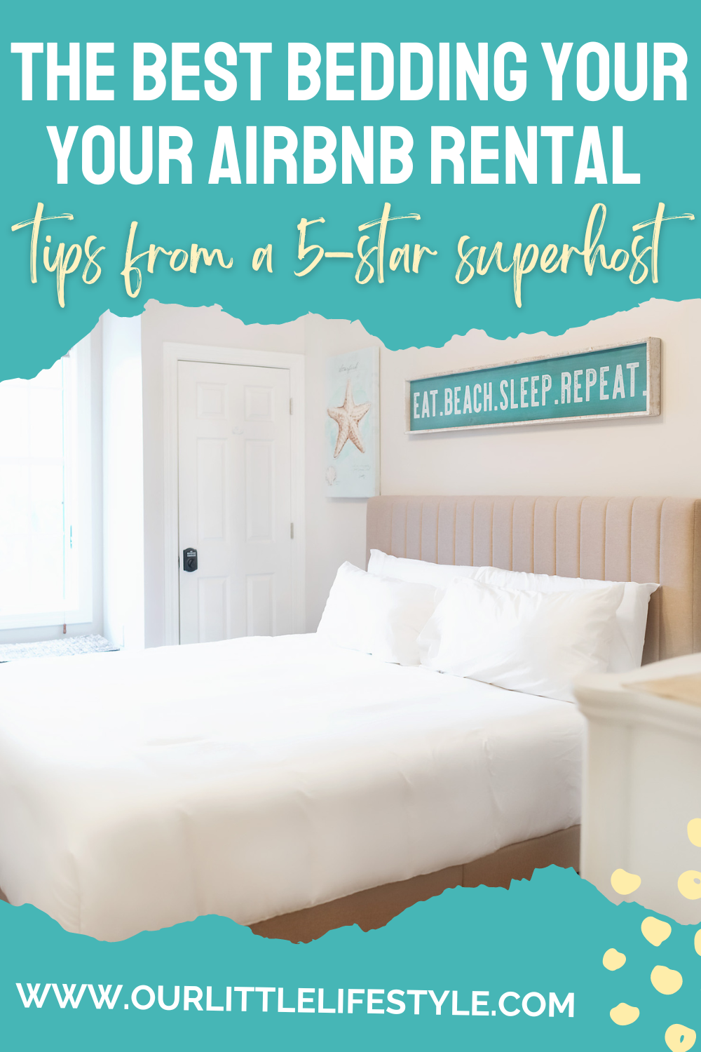 best airbnb bedding tips