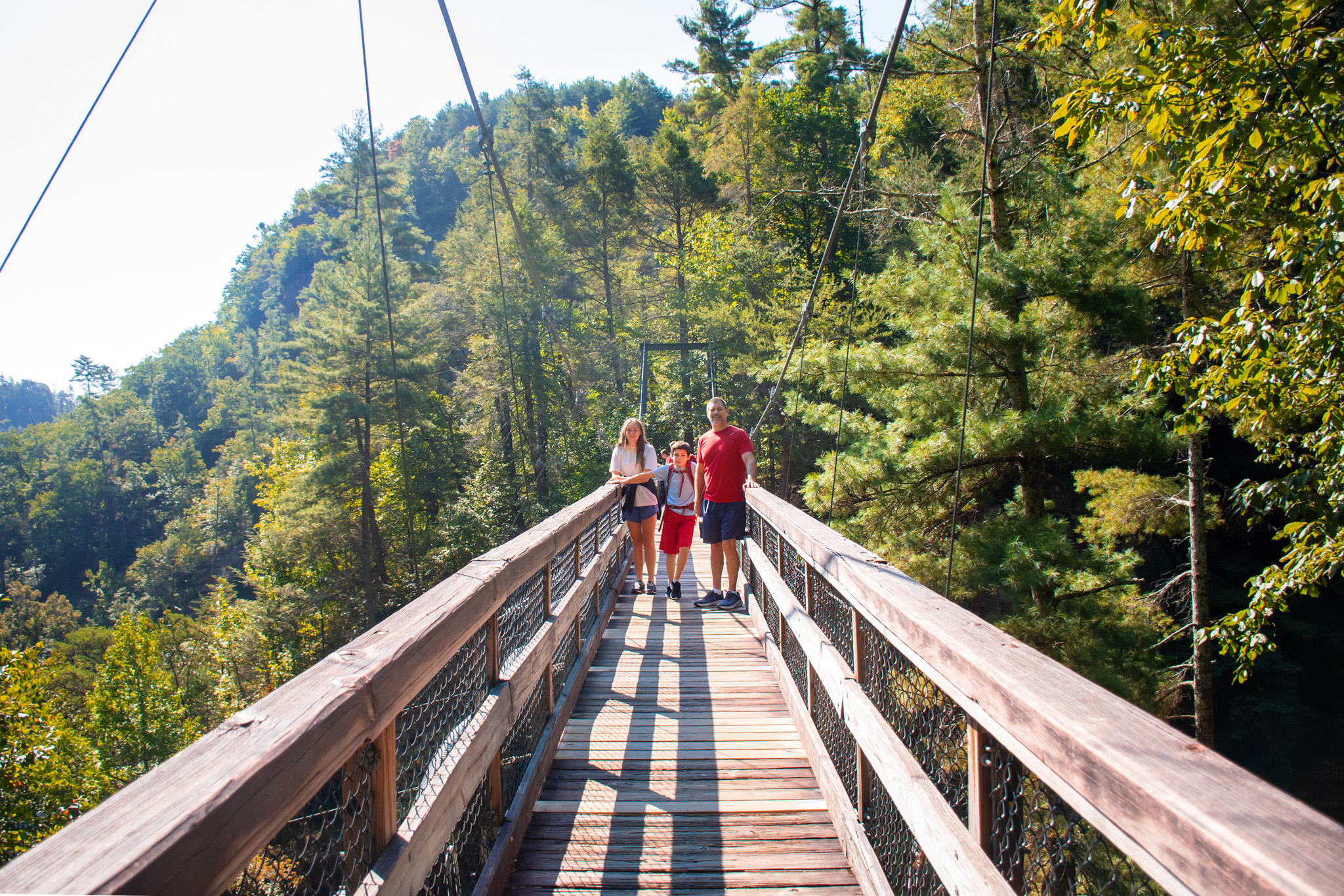 tallulah gorge suspension bridge