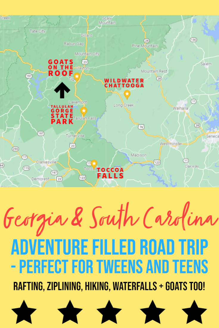 south Carolina Georgia Road Trip