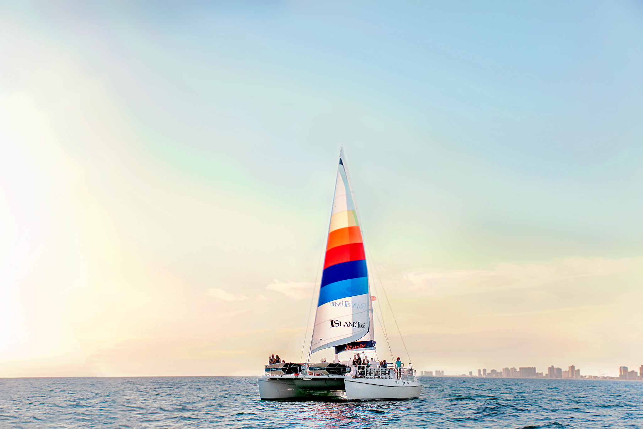 catamaran sailing