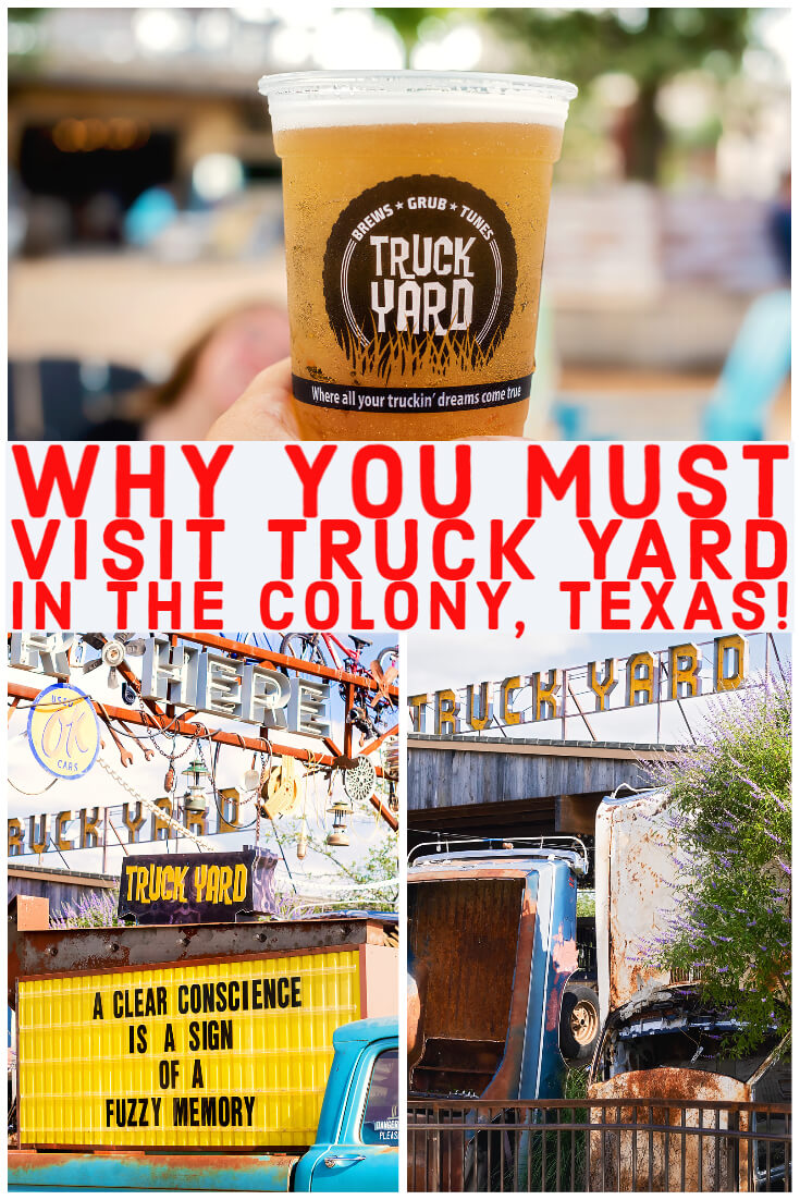 Vistiing Truckyard in The Colony Texas