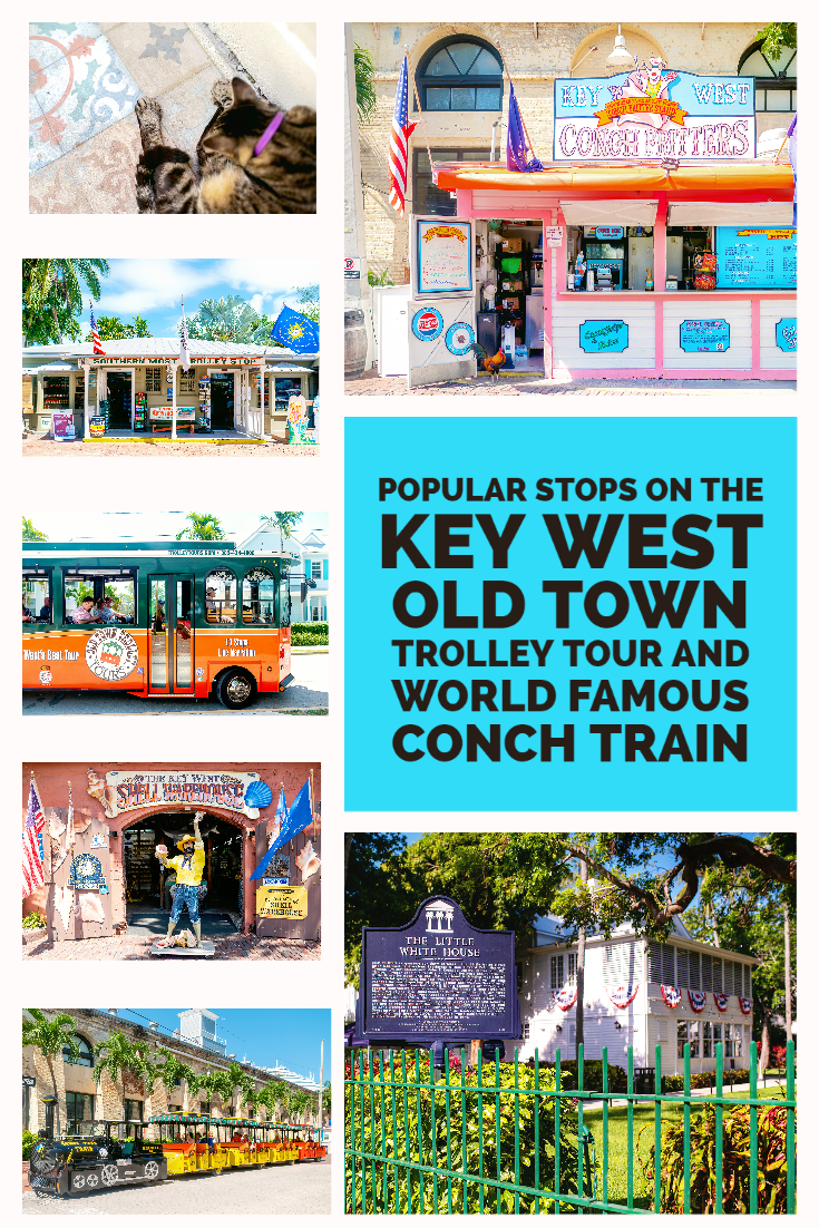 Key West Trolley Stops