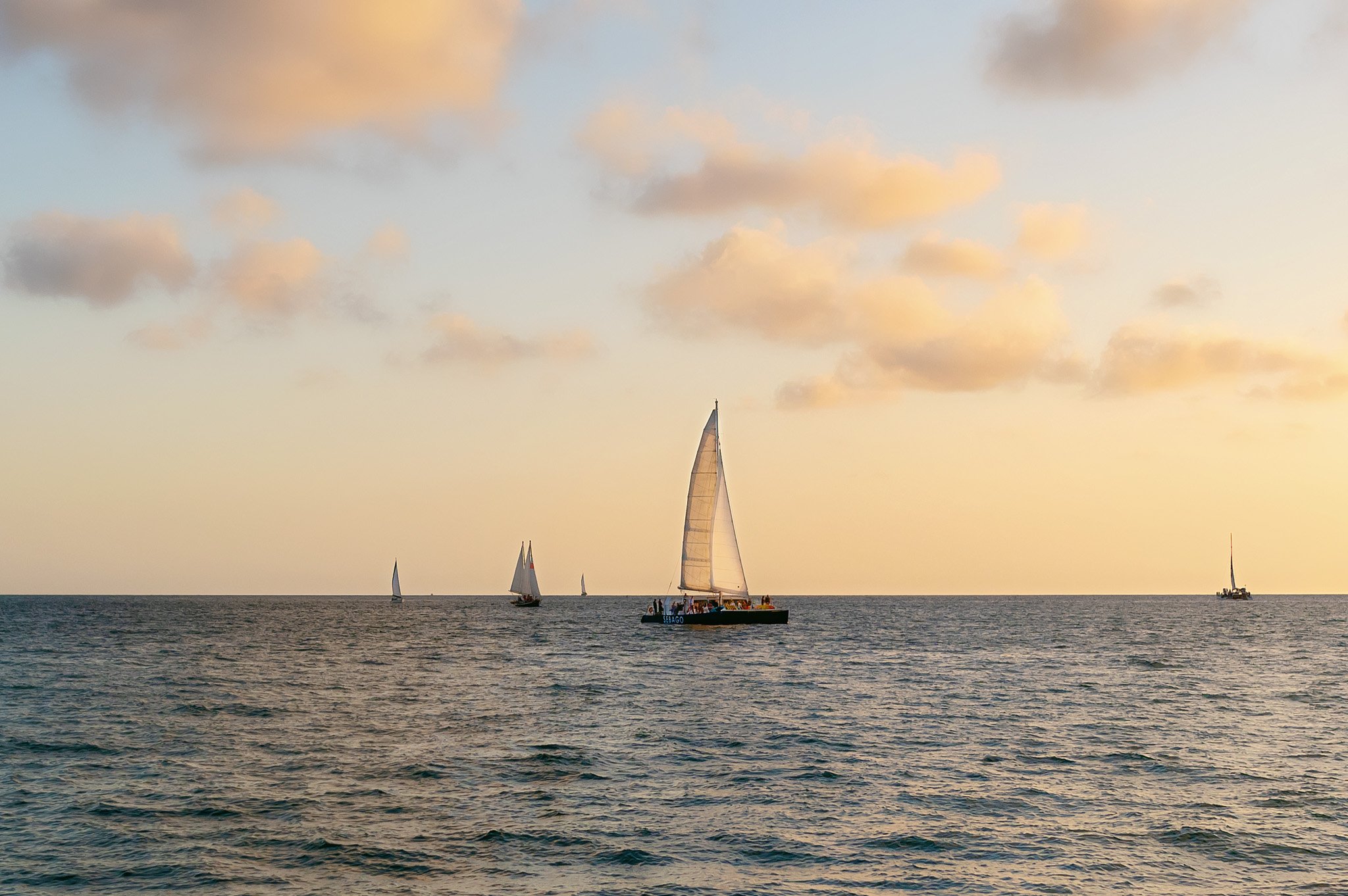 sailing in key west