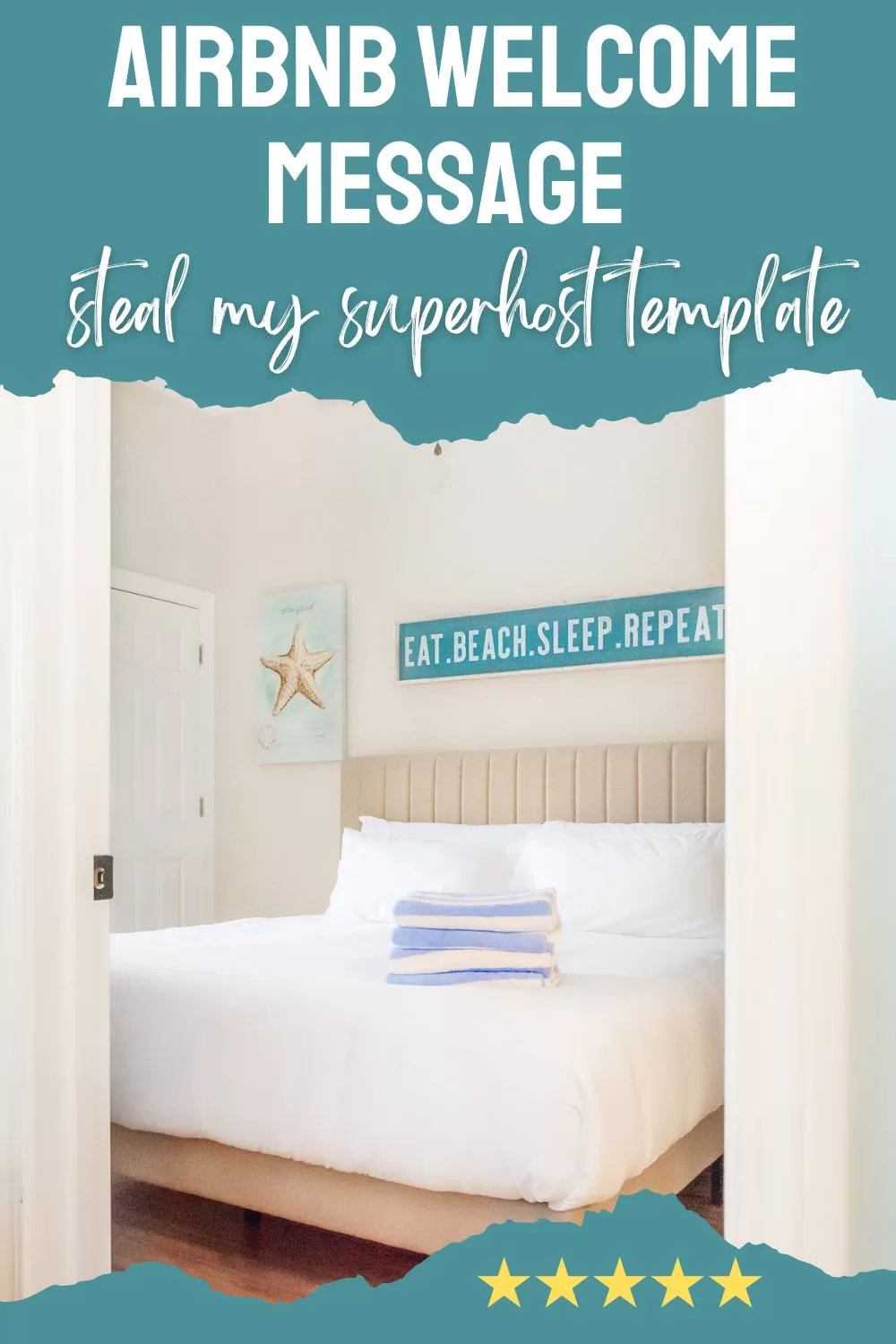airbnb welcome message example pinterest PIN 