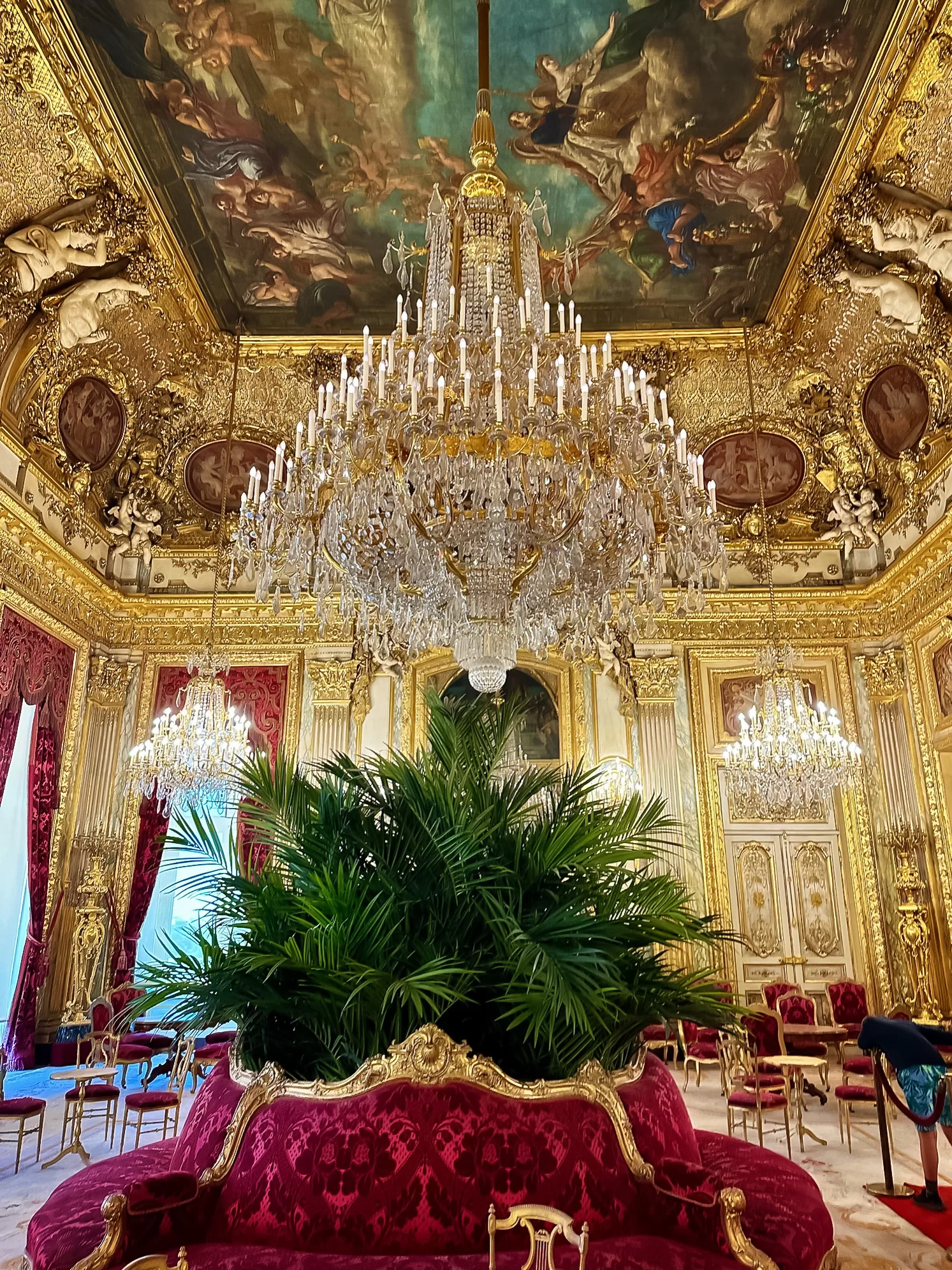 Napoleons rooms at the Louvre