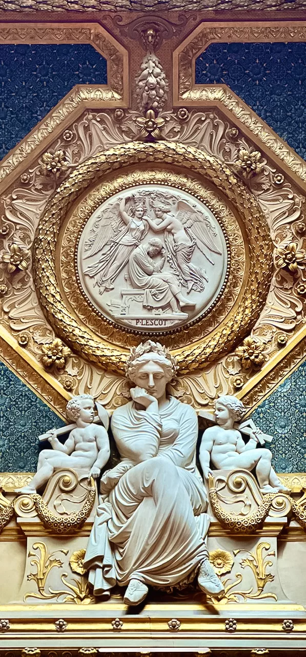 Ceiling at the Louvre