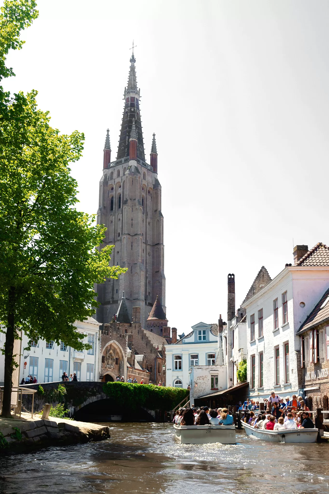 Historic building in Brugges Belgium 