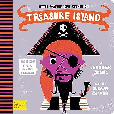 Treasure Island Baby Board Book from Baby Lit Books