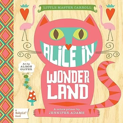 babylit set Alice in Wonderland Book