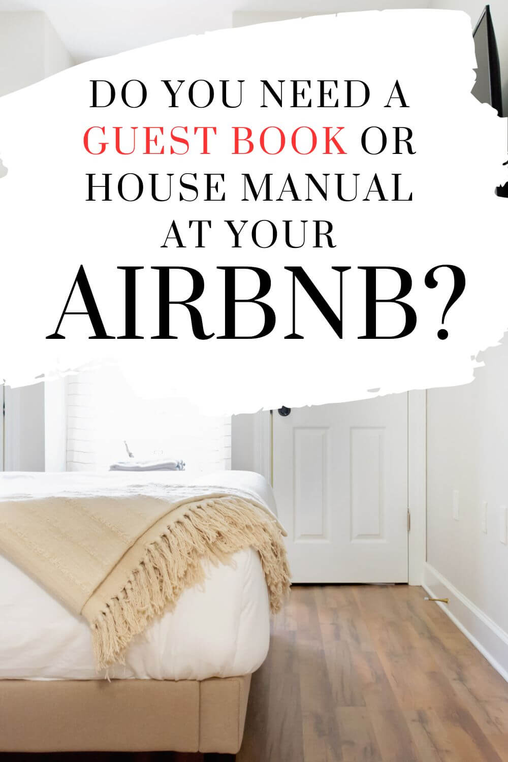 Airbnb Hosting Tips Guest Book