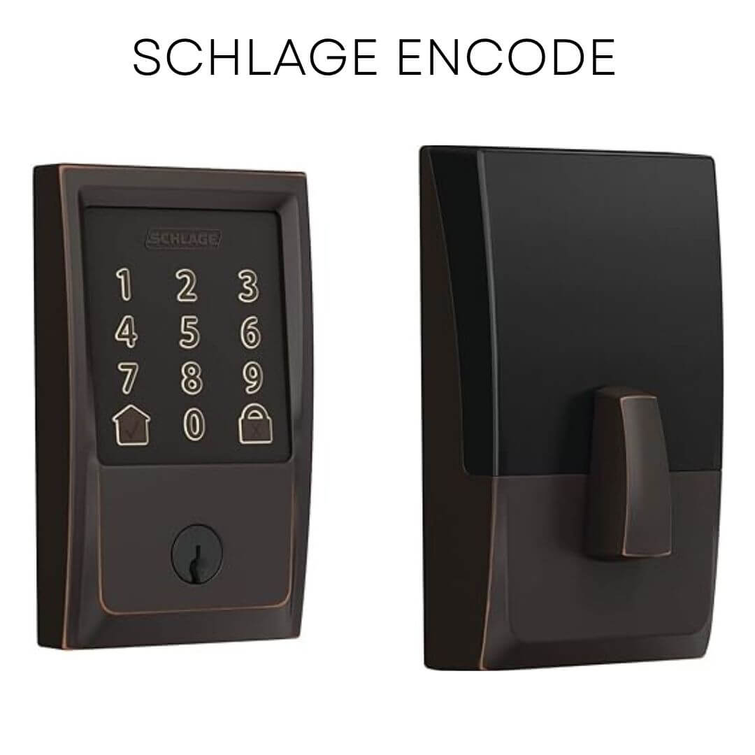 Schlage Encode Best Airbnb Smart Locks