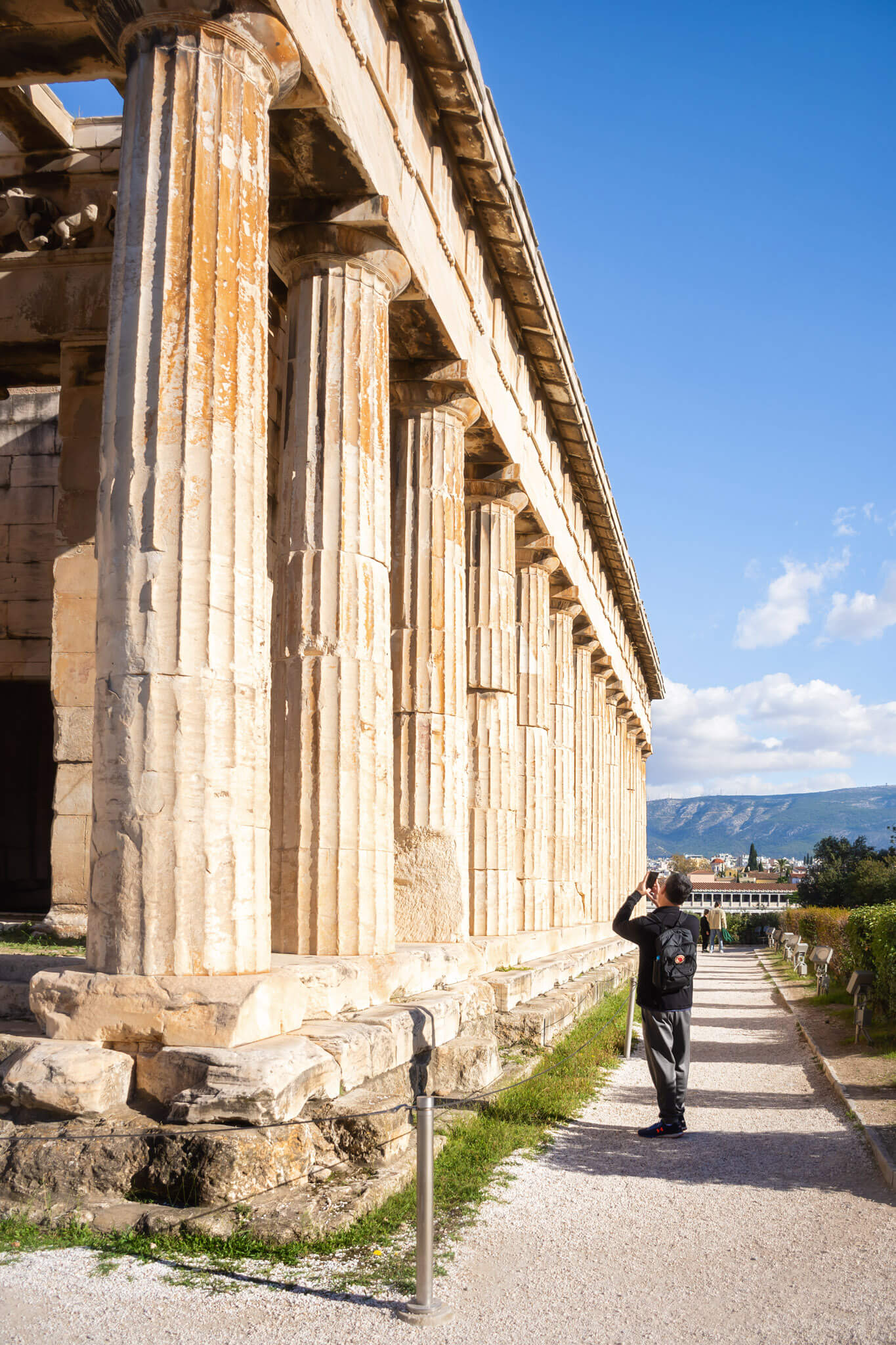Agora of Ancient Athens Greece