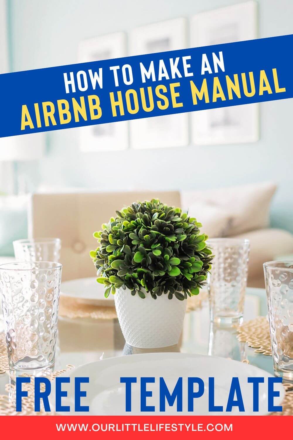 Airbnb House Manual Template Free Outline