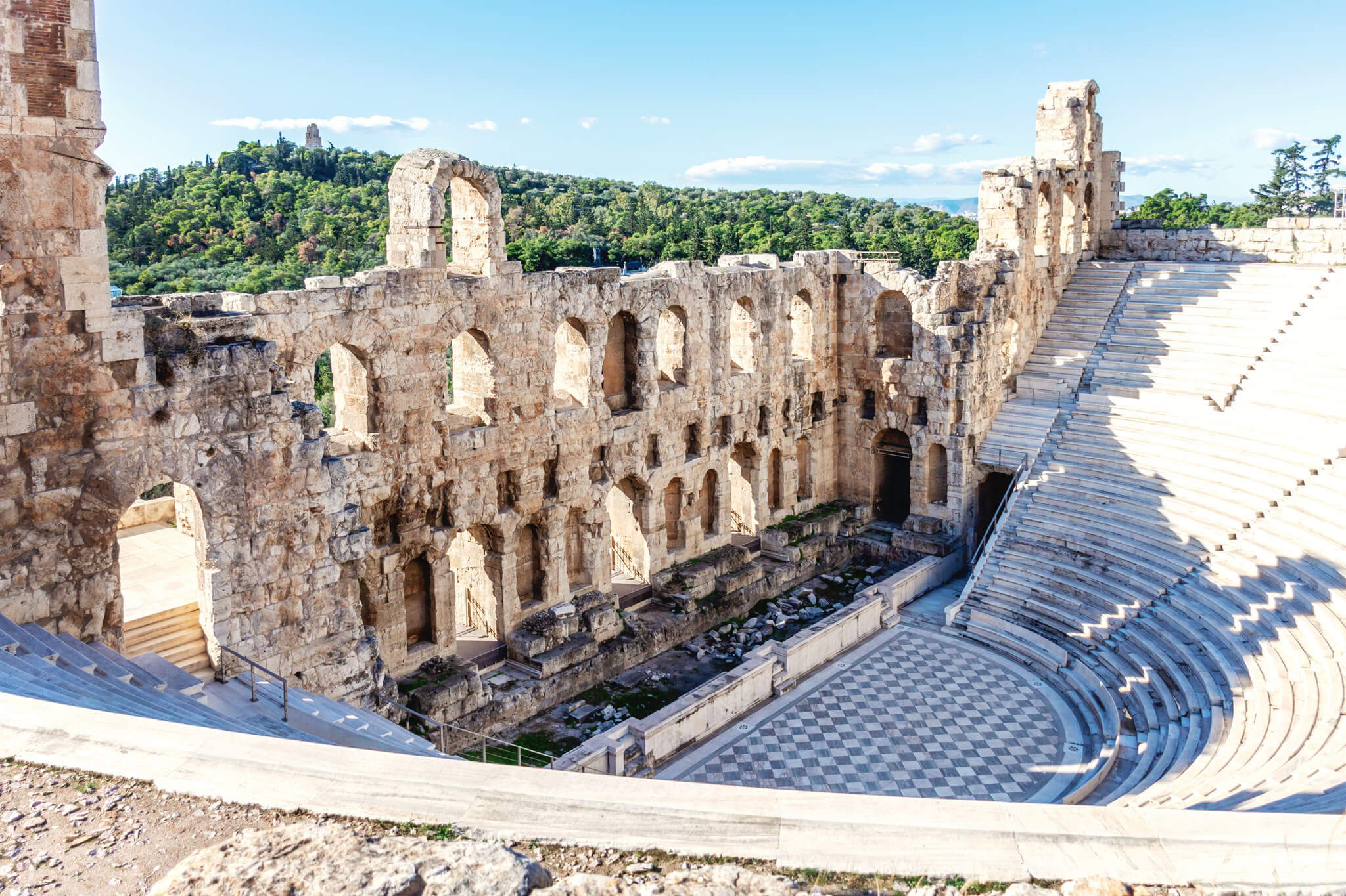 Theater: Historcal Sites in Athens Greece