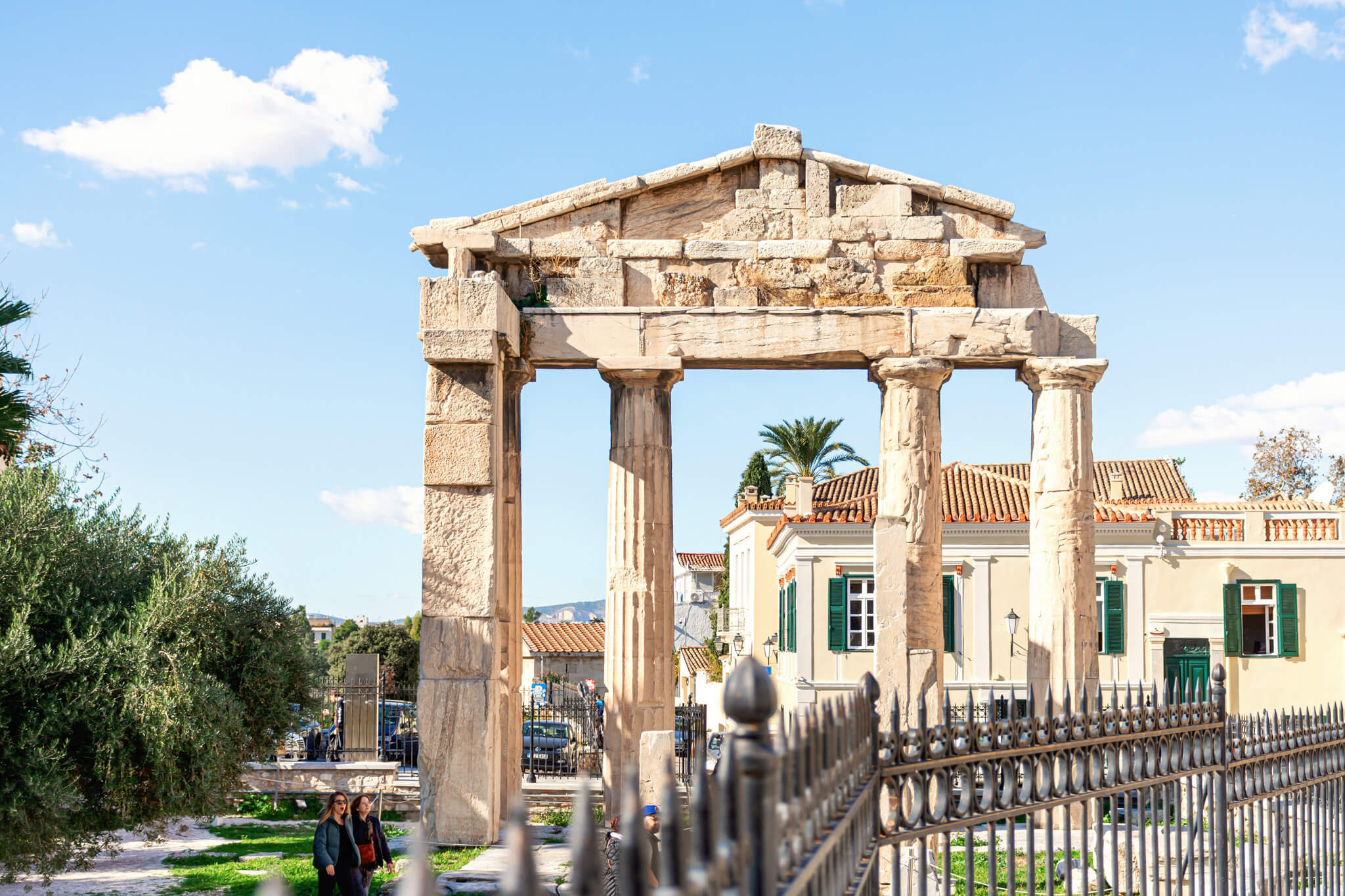 Roman Agora Historcal Sites in Athens Greece