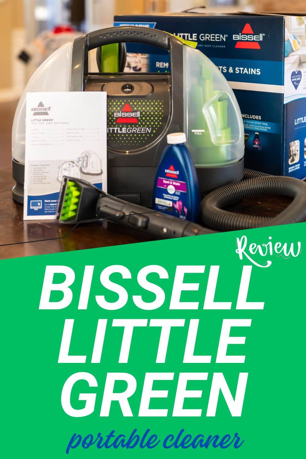 Review of Bissell Little Green Cleaning Machine