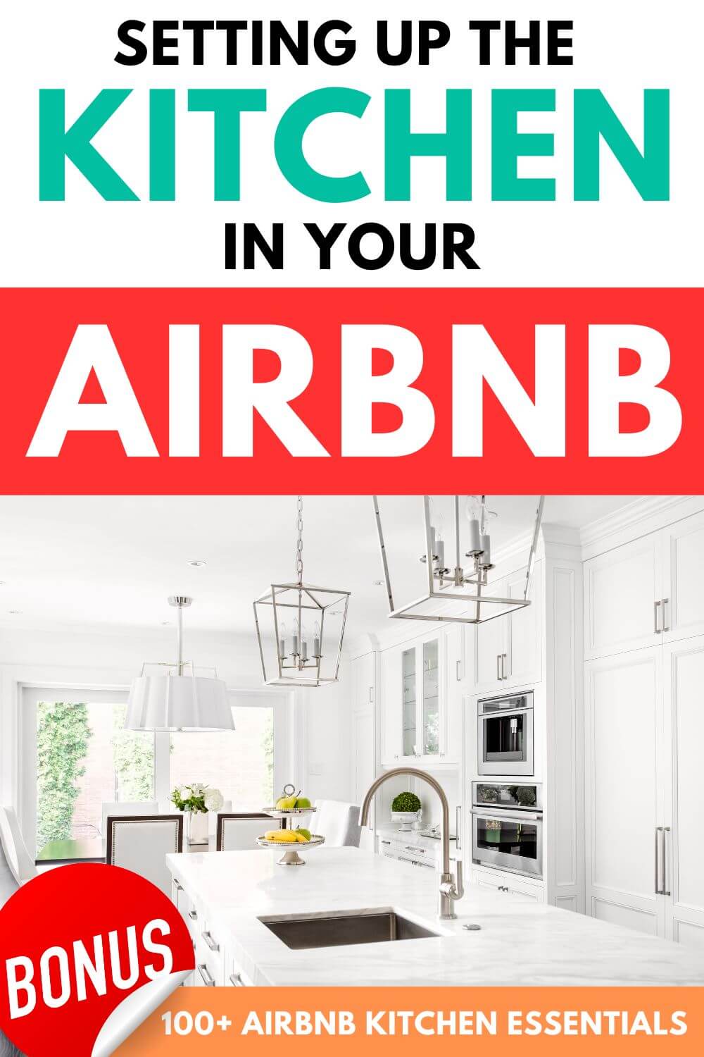 Airbnb Kitchen Essentials For Short Term Rental Investment Properties