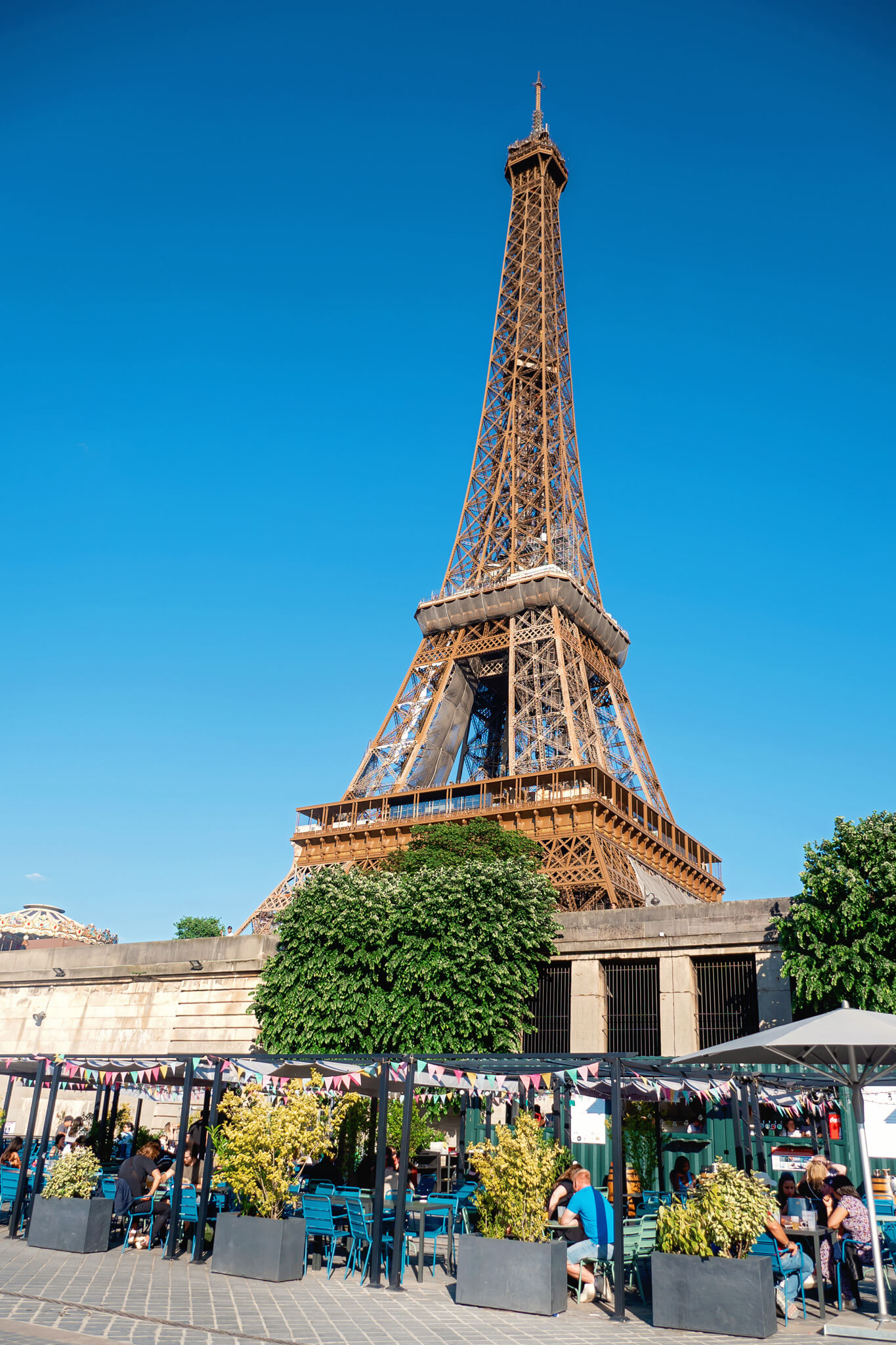 Famous Paris Landmarks Eiffel Tower