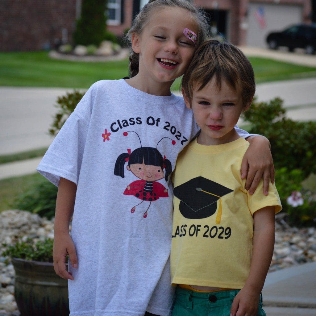 #Classof2027 tee via www.OurLittleLifeStyle.com