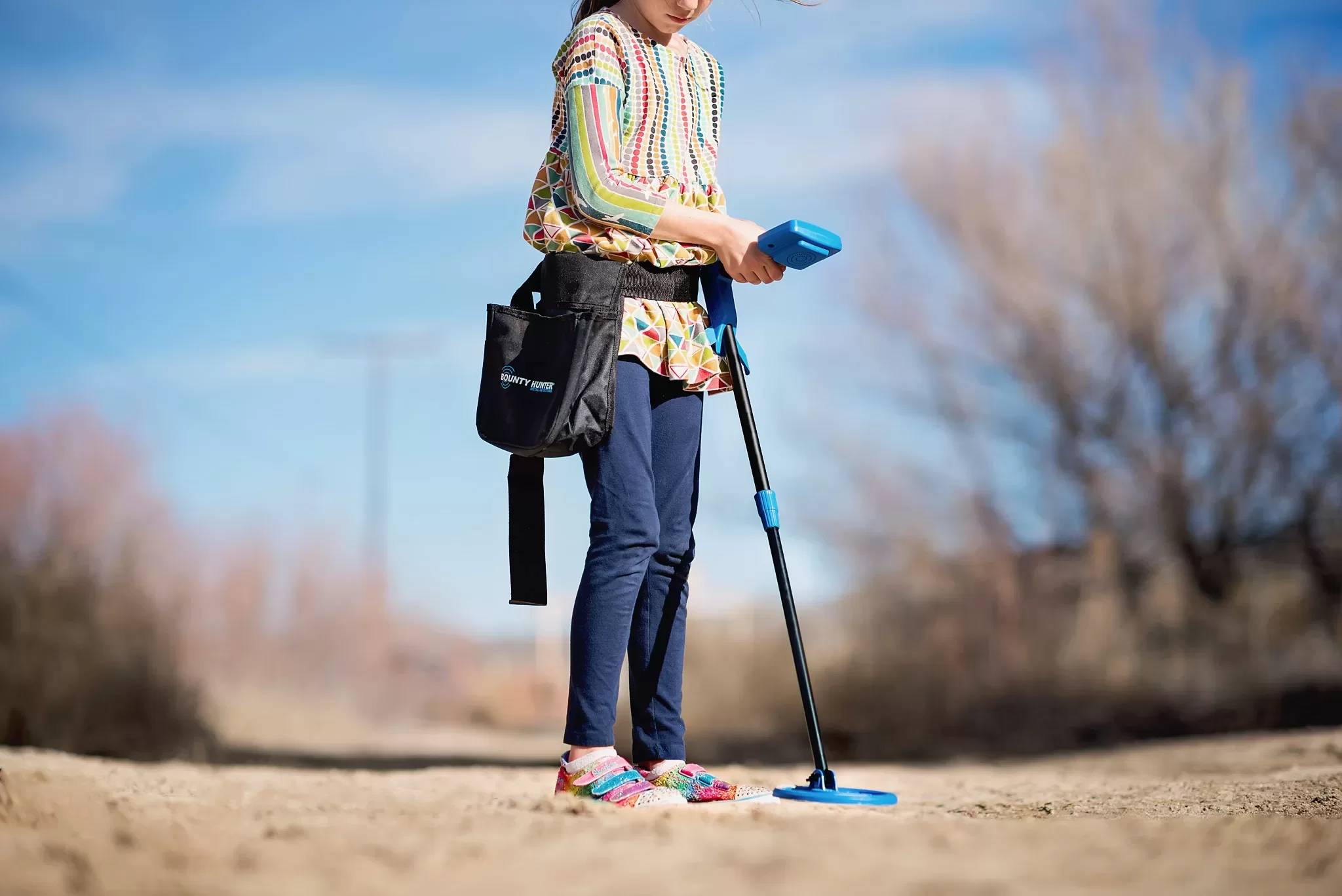 Metal Detecting Girl