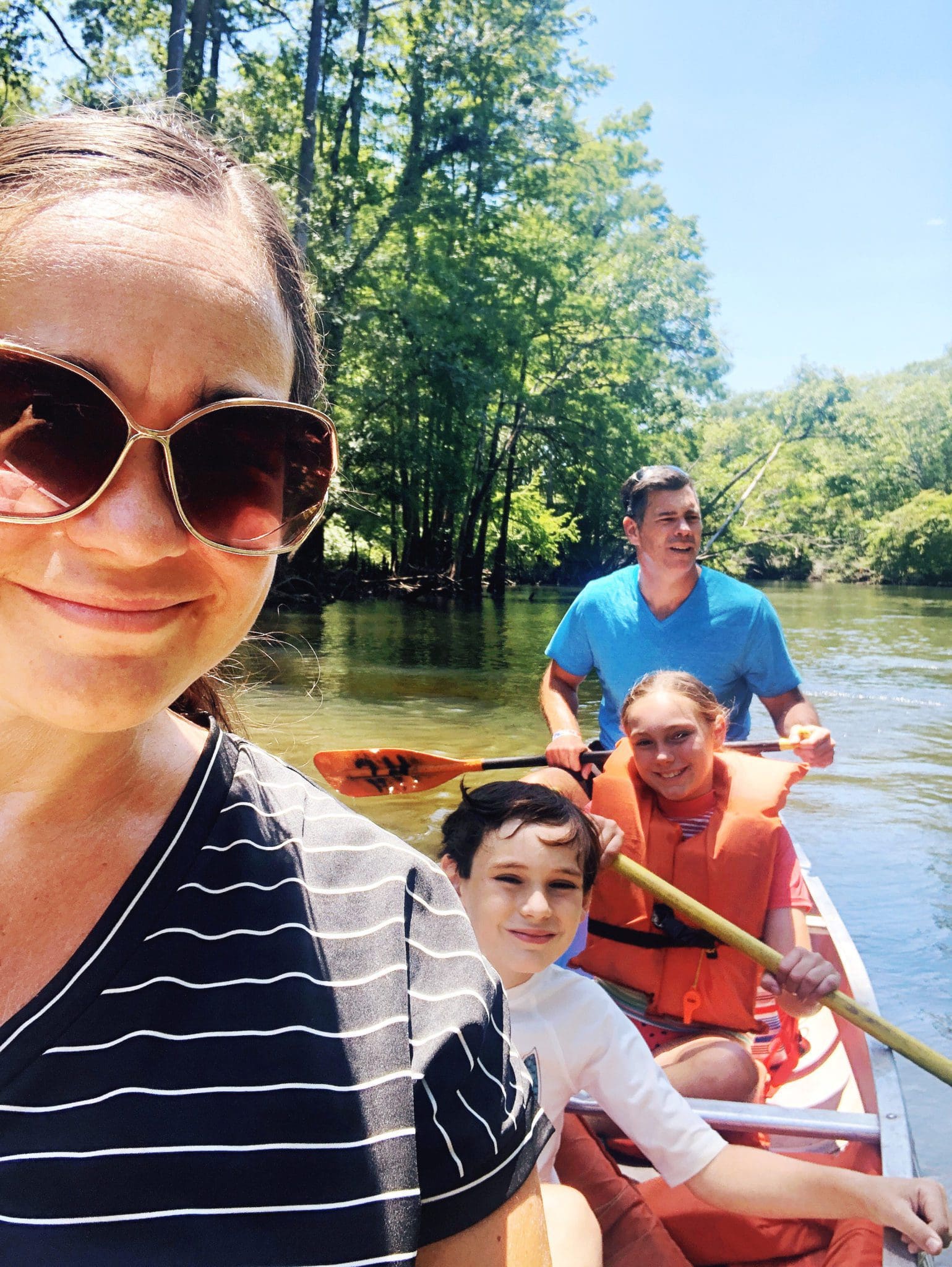 Canoe or kayak to Cypress Springs in the Florida Panhandle