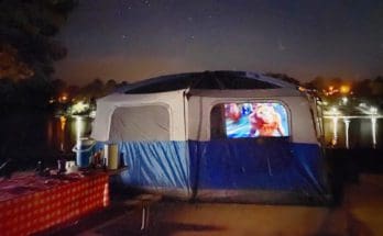 projector for camping
