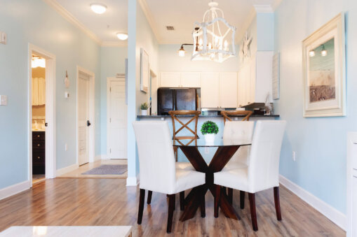 Airbnb Kitchen and Dining Area