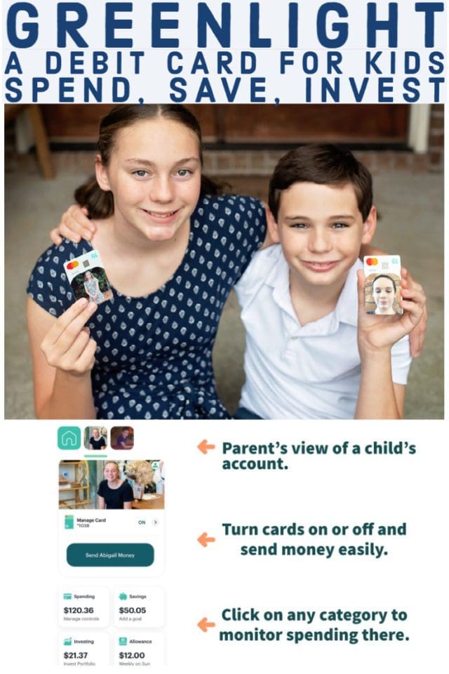 Greenlight: a kids debit card + why we love it! | Our Little Lifestyle