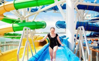 cruise ships with waterslides