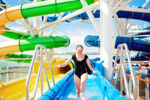 cruise ships with waterslides