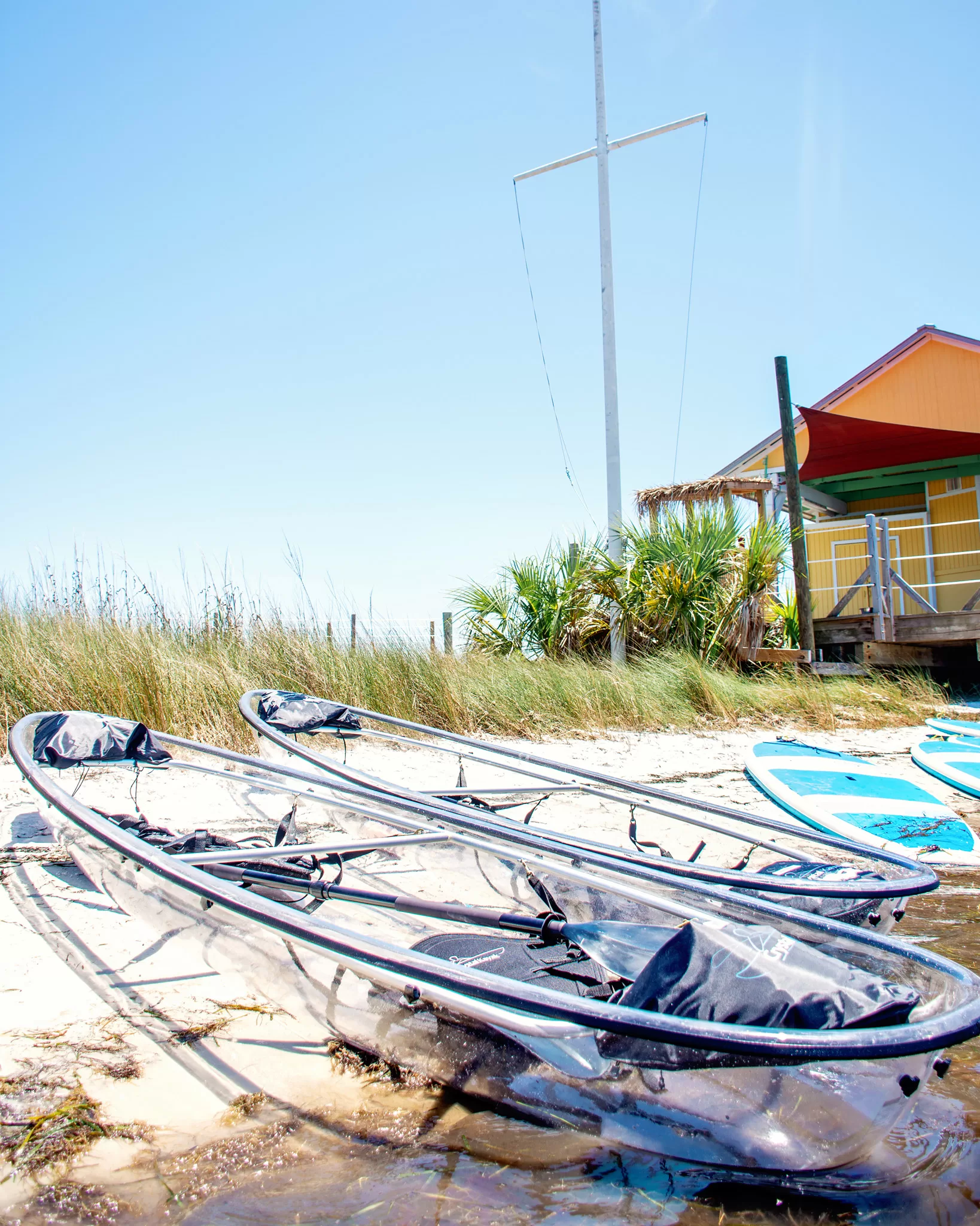 clear kayaks in panama City beach