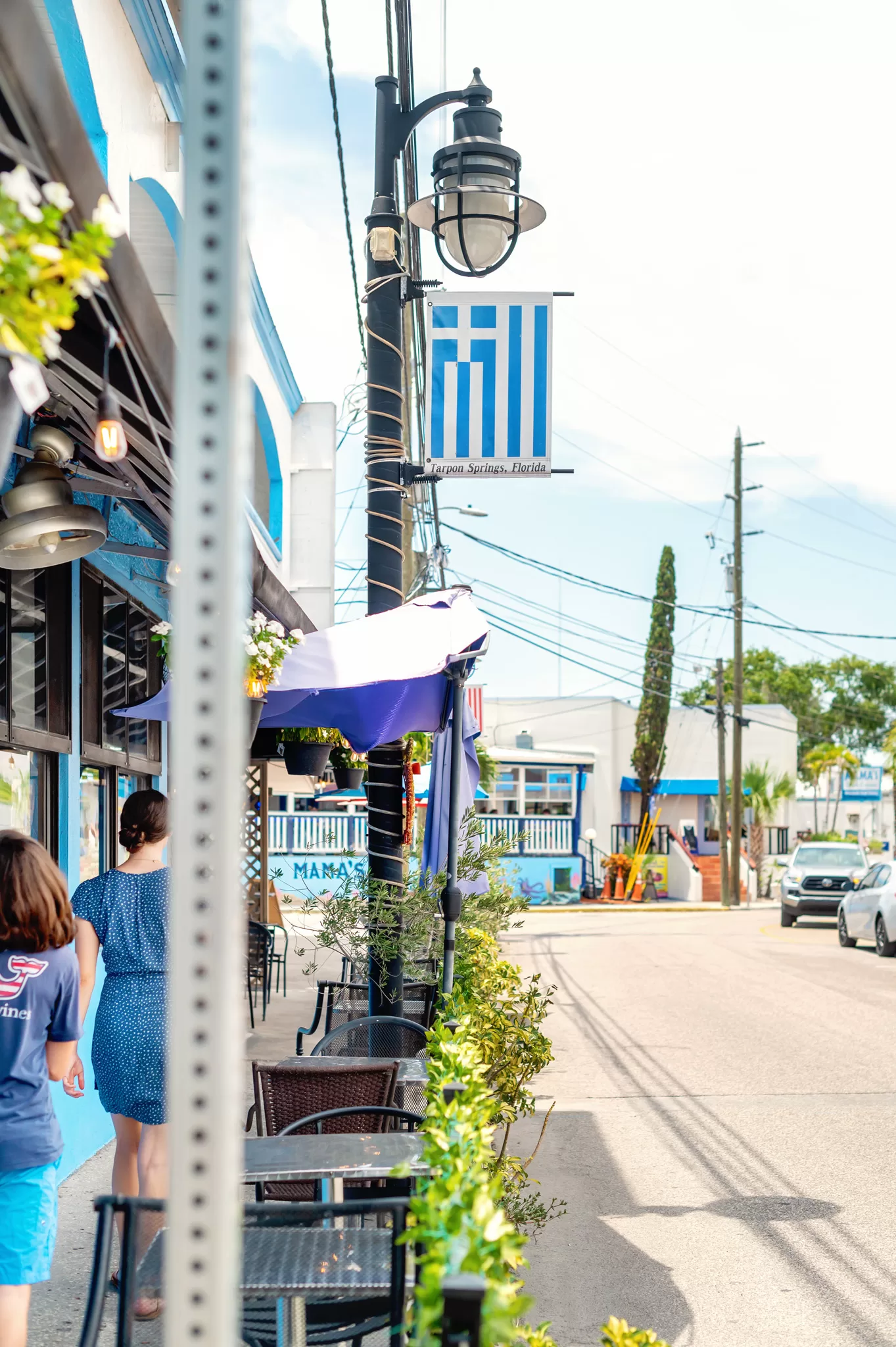 This image is for a blog post about Tarpon Springs Florida and shows some Tarpon Springs Greek History