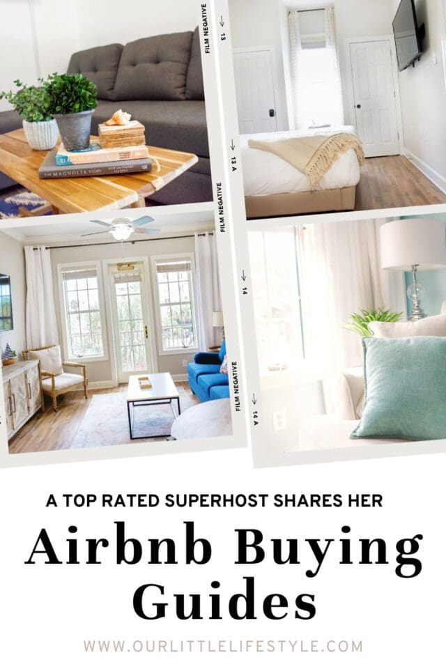 5 Star Airbnb Buying Guides • OurLittleLifestyle