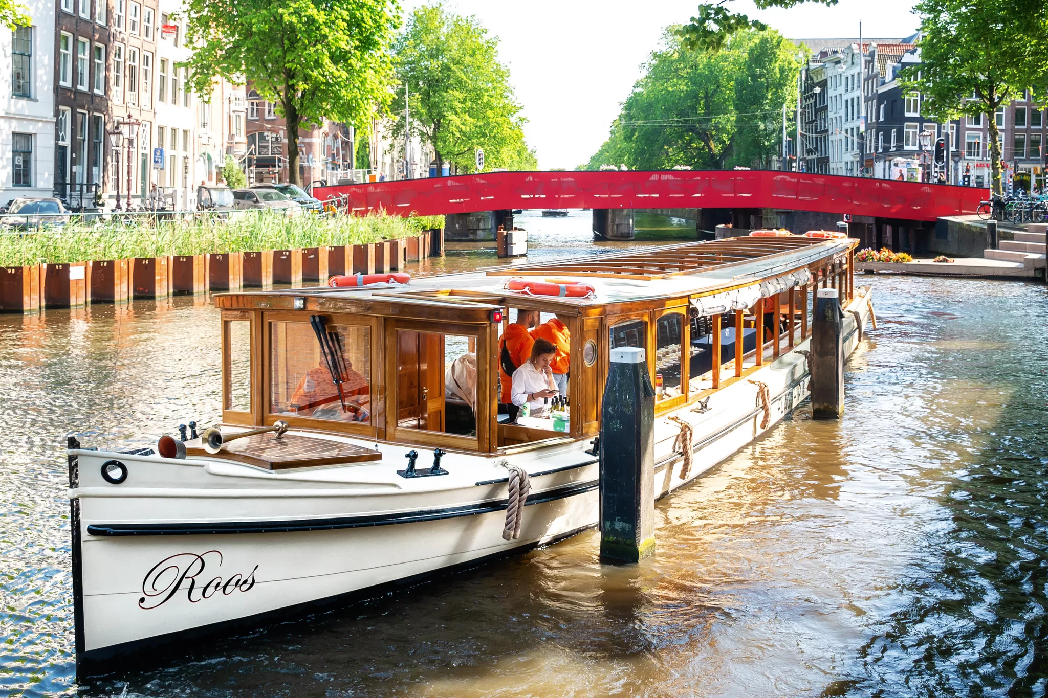  A wine and cheese Canal Tour of Amsterdam