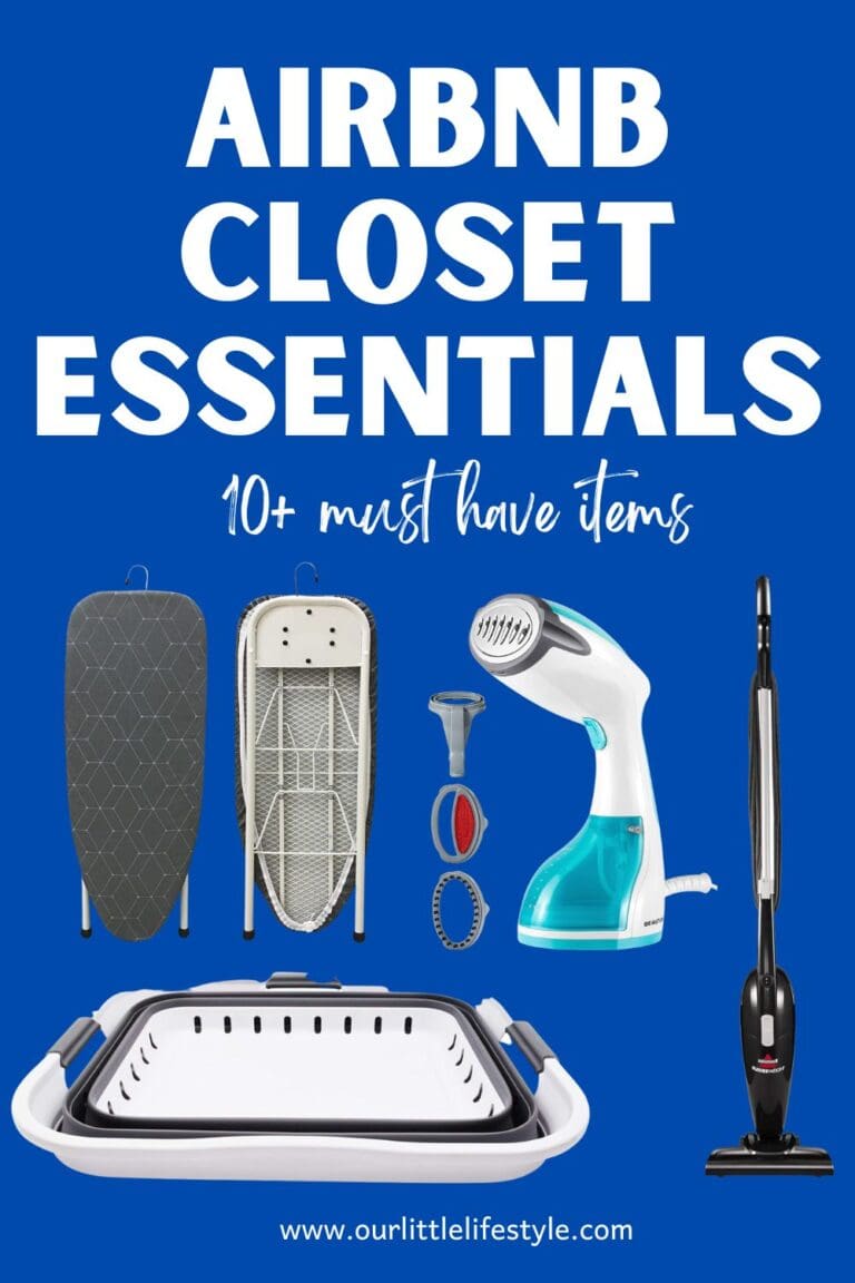 10+ Airbnb Closet MustHaves To Make Guests Feel At Home