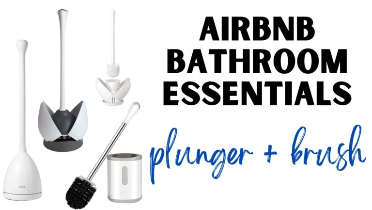 Airbnb Bathroom Essentials: What To Buy + What to Skip