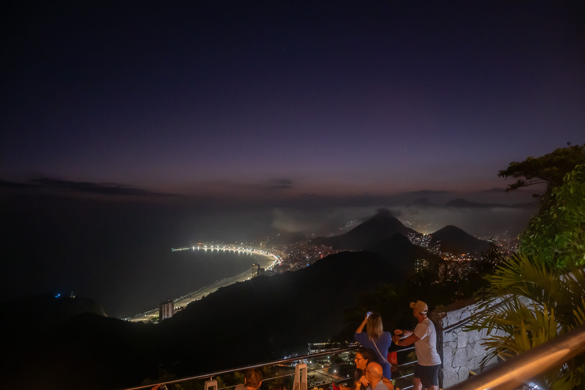 View of Copacabana Beach from Sugarloaf Mountain Rio de Janeiro 