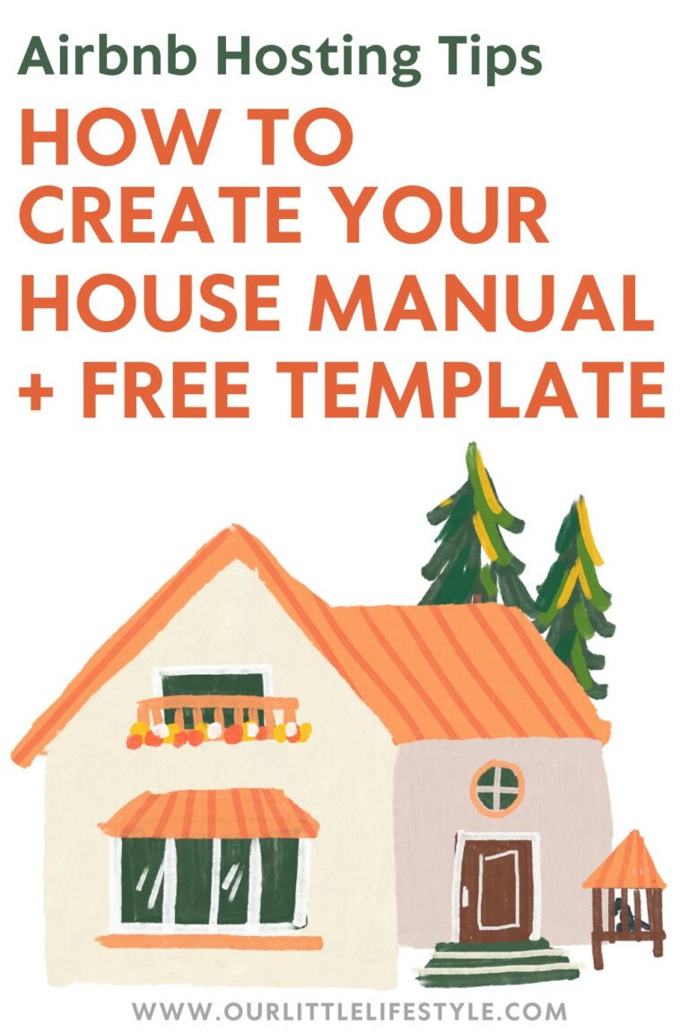 Airbnb Hosting: Steal My FREE Airbnb House Manual Template