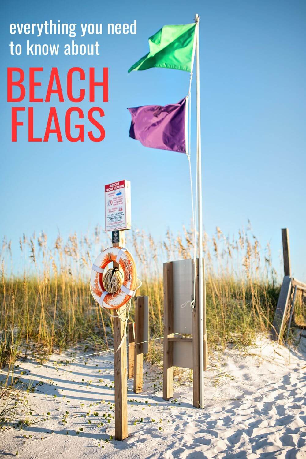 Everything you need to know about beach flags