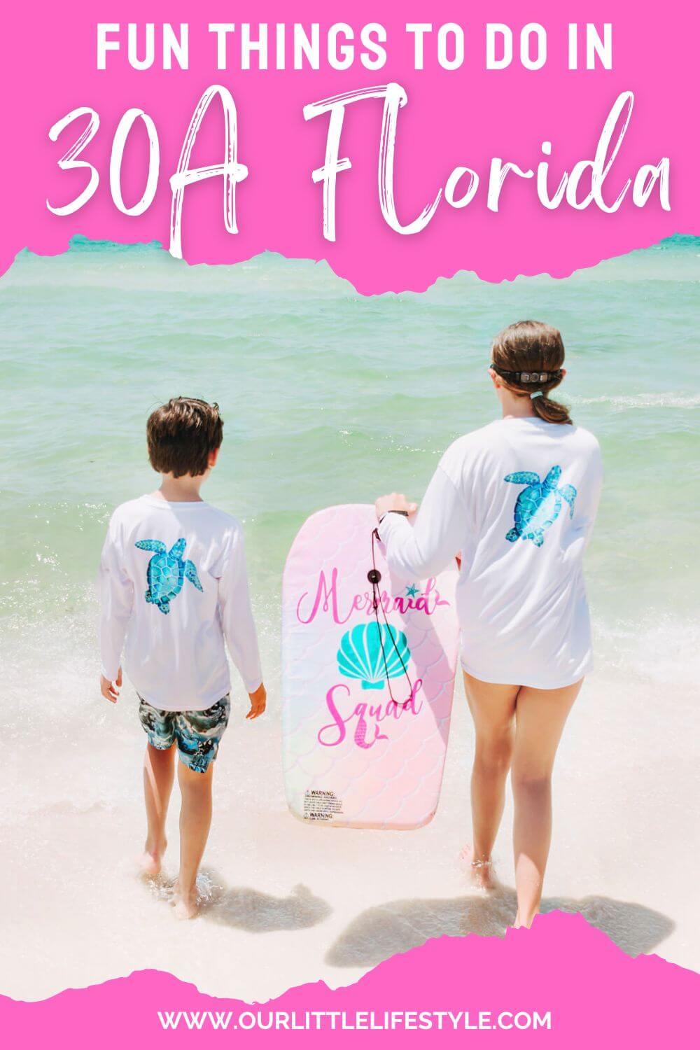 Fun Things to do on 30A with Kids