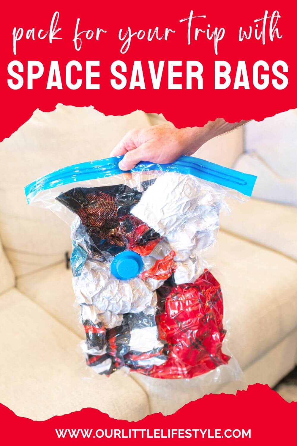 Space Saver Bags Travel Packing Hack