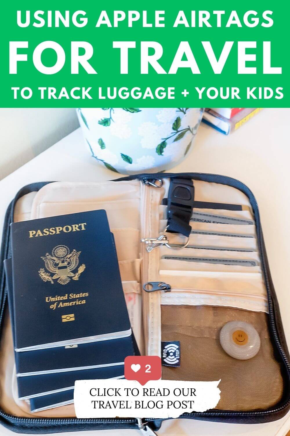Using AirTags for Travel Tracking