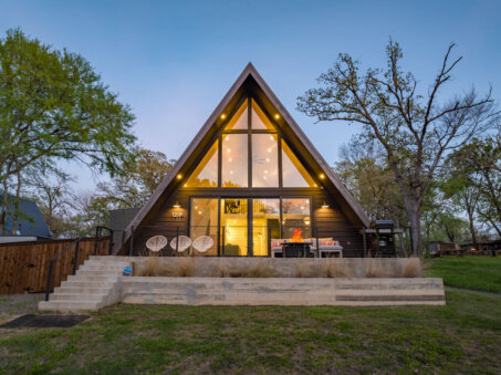 Evening at the Lake Getwaway Frame Cedar Creek Lake Rental in Texas