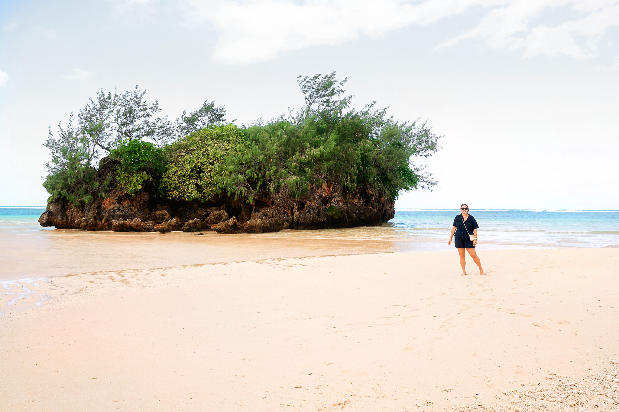 A Lady on a Family Trip to Fiji