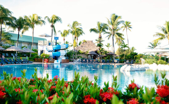 pool at the outrigger fiji beach resort a great pace in Fiji with Teenagers