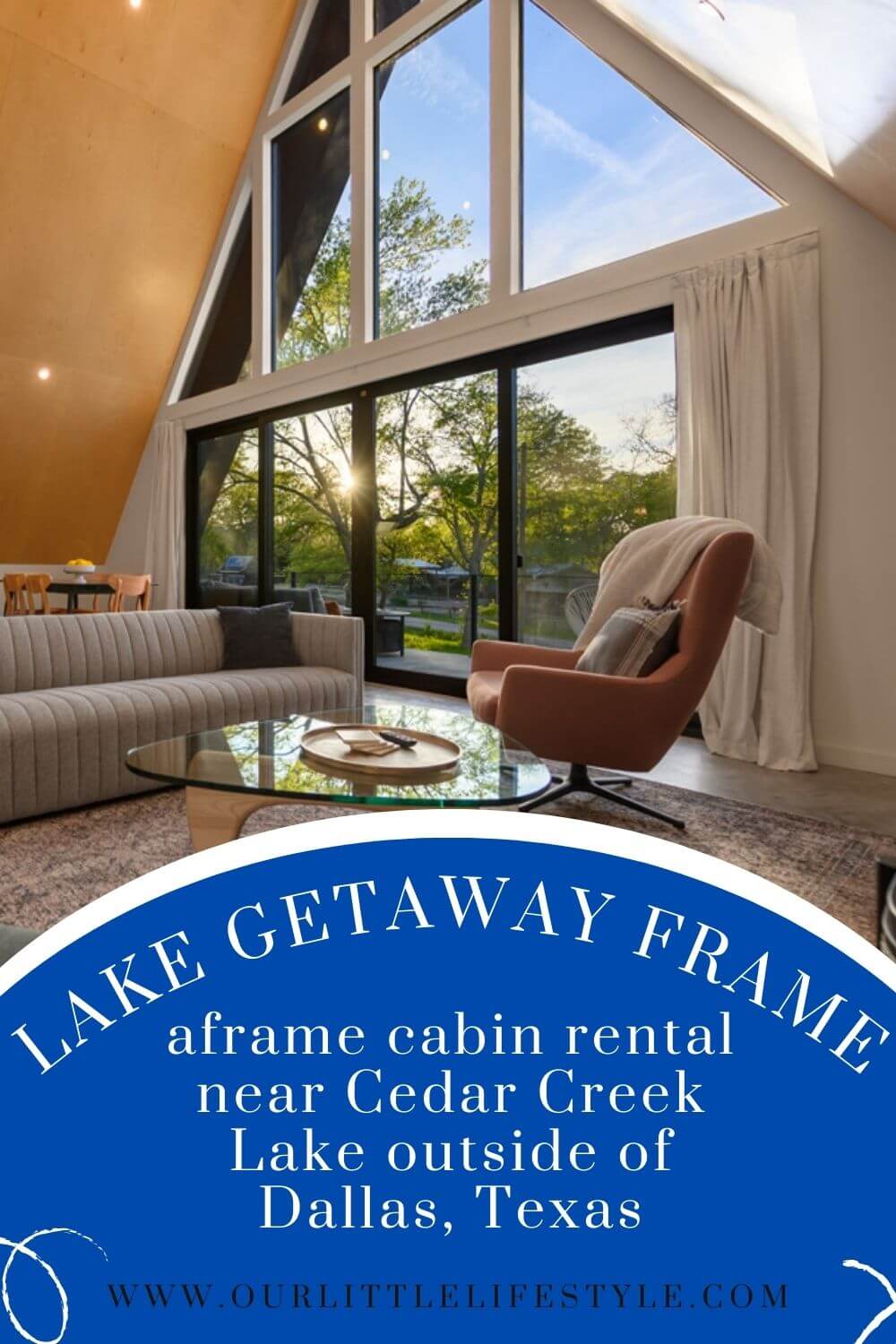 Lake Getaway Frame Rental Outside of DFW