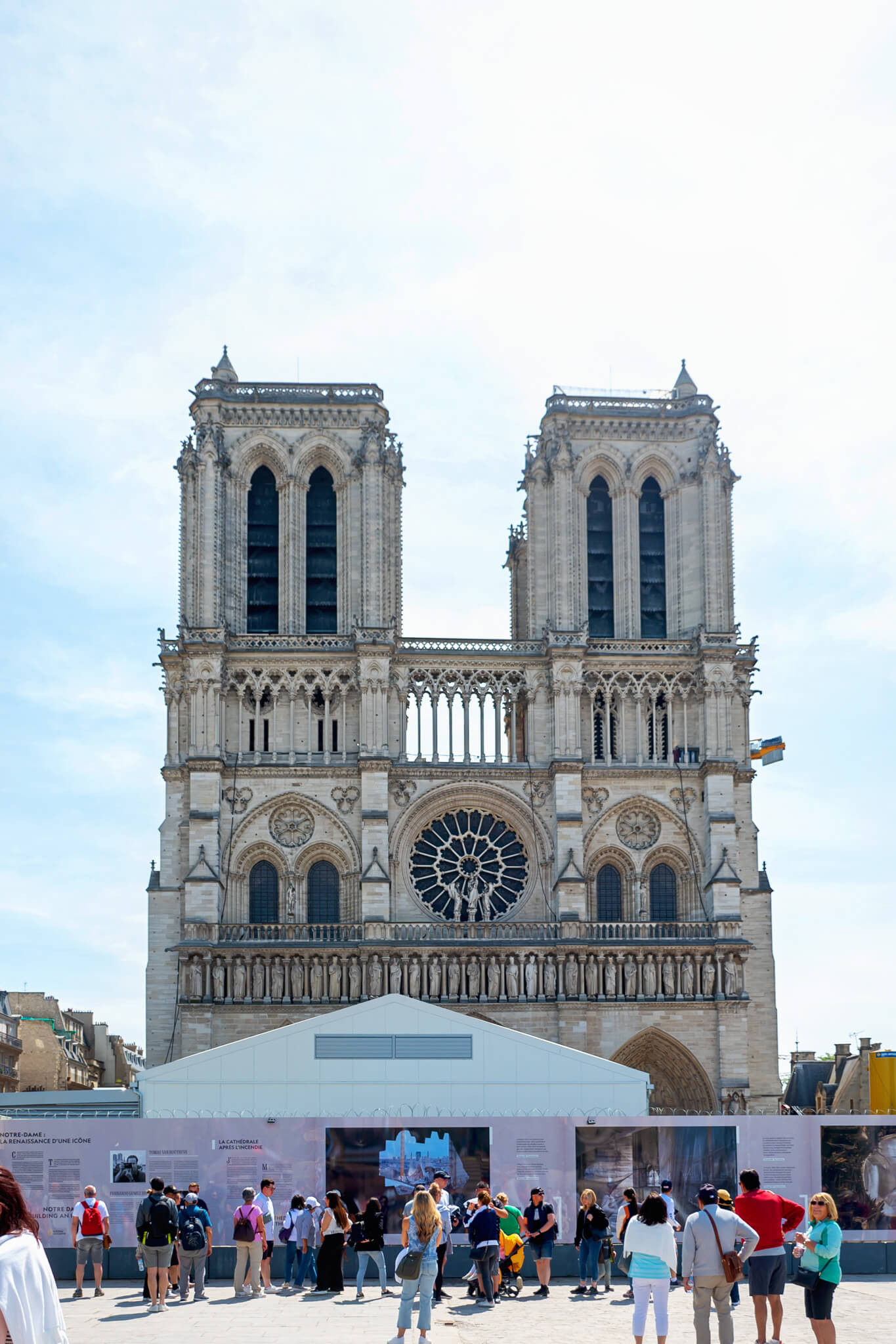 Notre Dame in Paris France 