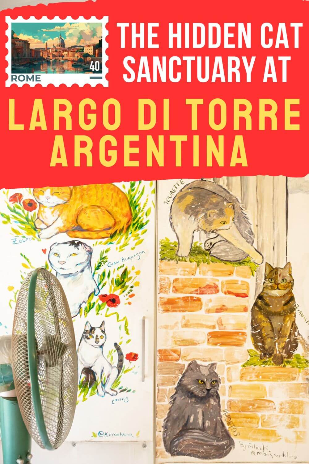 Cat Sanctuary In Rome Torre Argentina Rome Italy